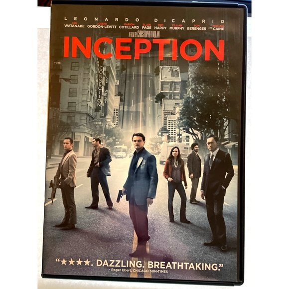Inception Movie DVD Widescreen Version Leonardo DiCaprio - Picture 1 of 3